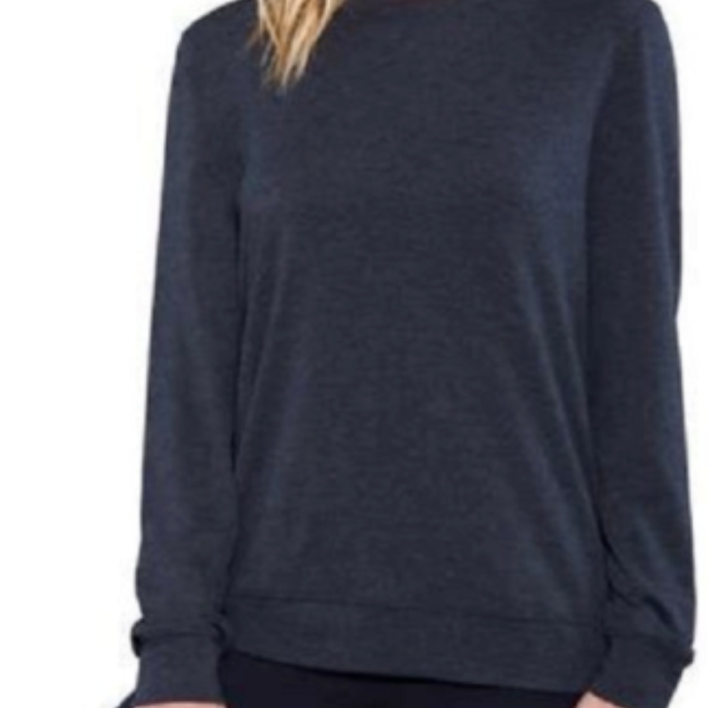 Matty M Women's Long Sleeve Tee with Side Zippers - Picture 1 of 5